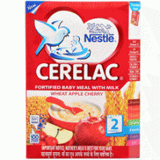 CERELAC STAGE 2 WHEAT APPLE CHERRY 300 GM  (8 Months-24 Months) 